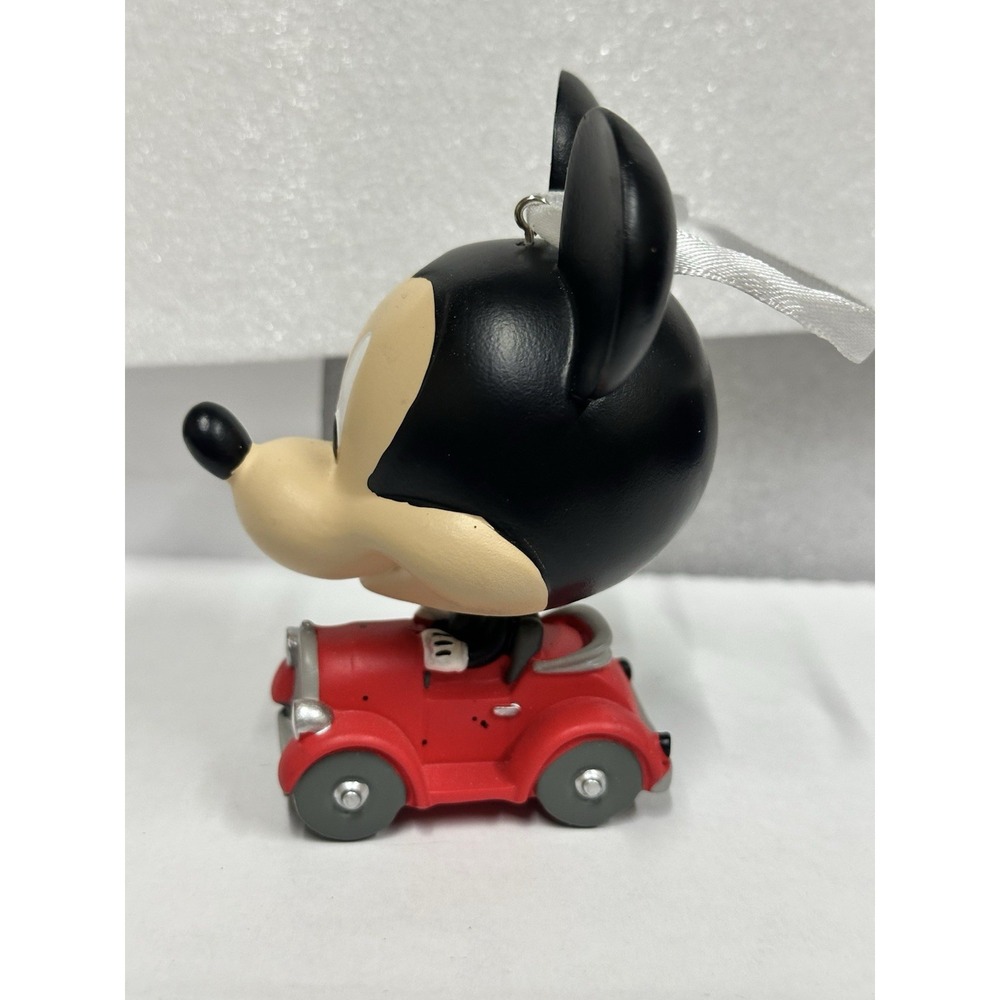 Hallmark‎ 2020 Red Box Christmas Tree Ornament Mickey Mouse Wobbles Bobble Head - Picture 3 of 6